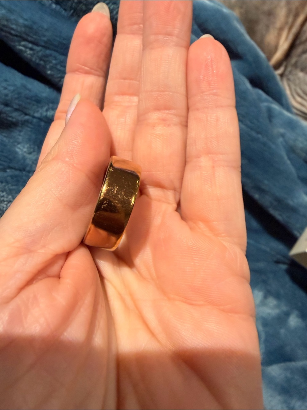 Oura Gold Tone Wearable Ring